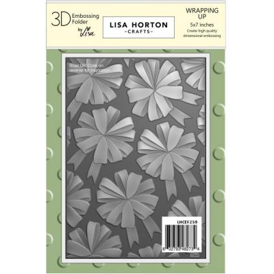 Lisa Horton Crafts Embossing Folder - Wrapping Up